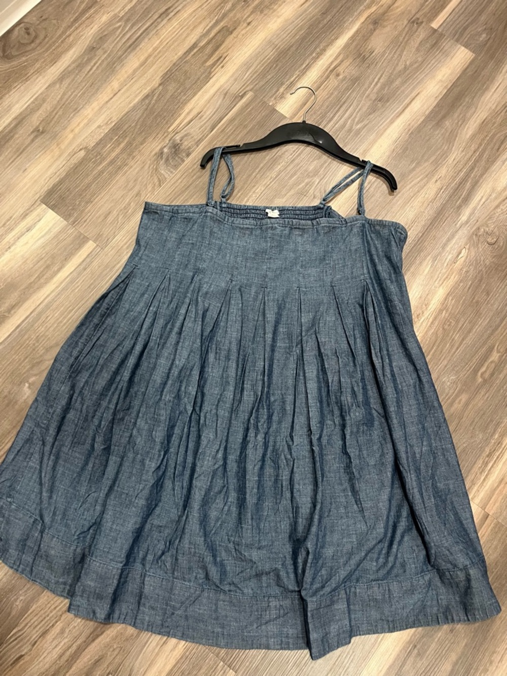 Vintage Blue Chambray Sundress